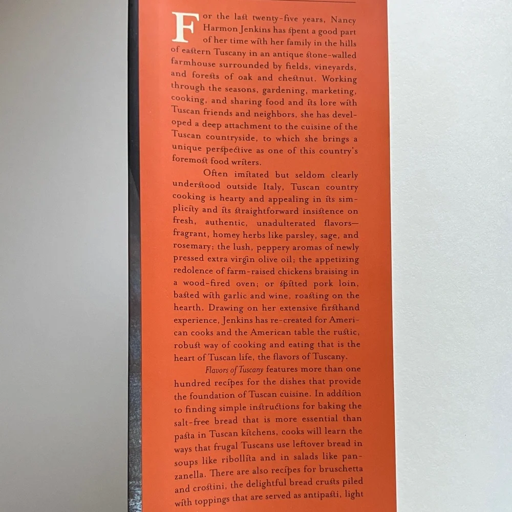 Flavors of Tuscany Cookbook